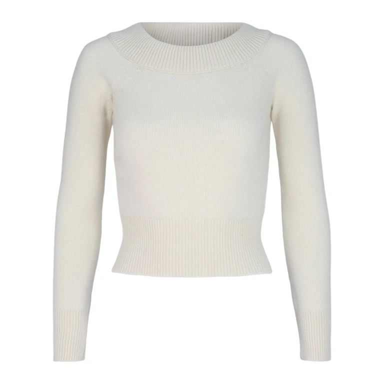 Off the Shoulder Cashmere Blend Sweater