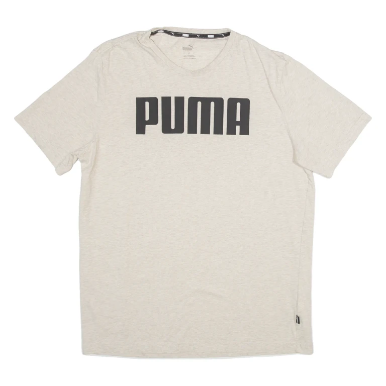 PUMA Mens T-Shirt Grey L (NN1-220824-13986)