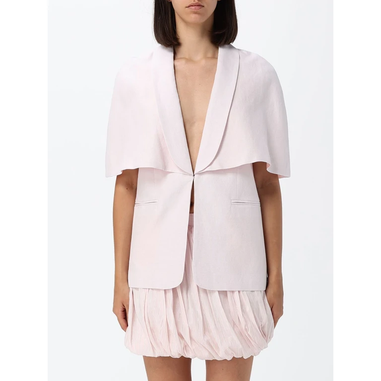 Viscose Blend Cape Blazer (261TP245000570)