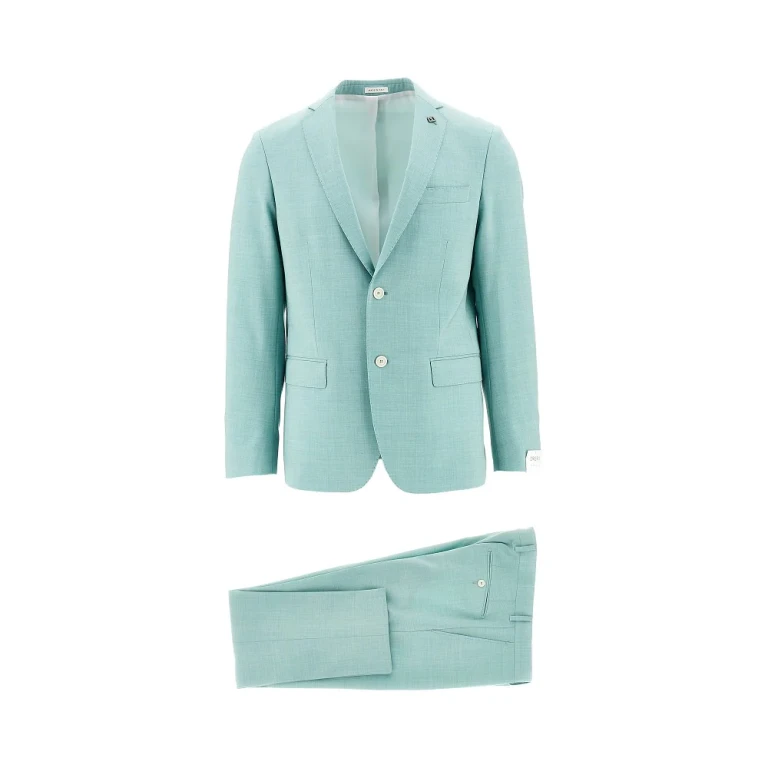 BRERAS Stretch wool tailored suit Man 52