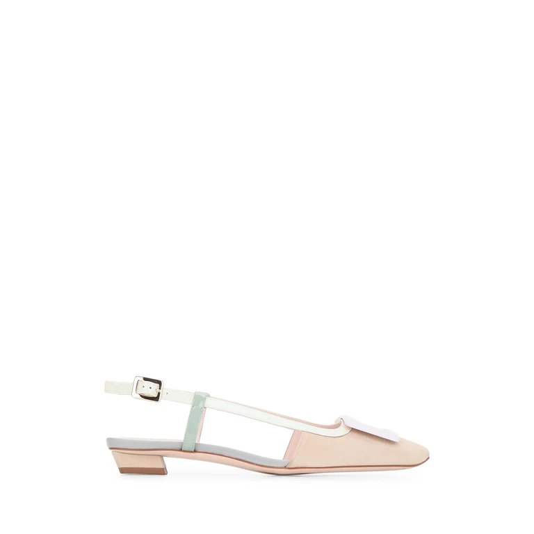 Roger Vivier Belle Vivier Buckle Sling Dec 25 C211c019t035b206 Leather / Sole: Calf Scarpe Con Tacco - Women
