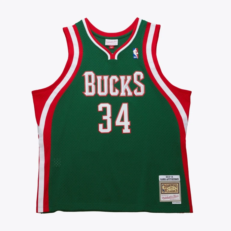 Men's NBA Dark Jersey Bucks 2013 Giannis Antetokounmpo
