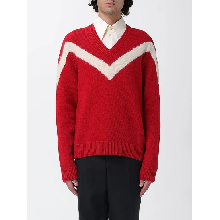 VALENTINO Sweater Men color Ivory (7V0KC35QB5GBRT)