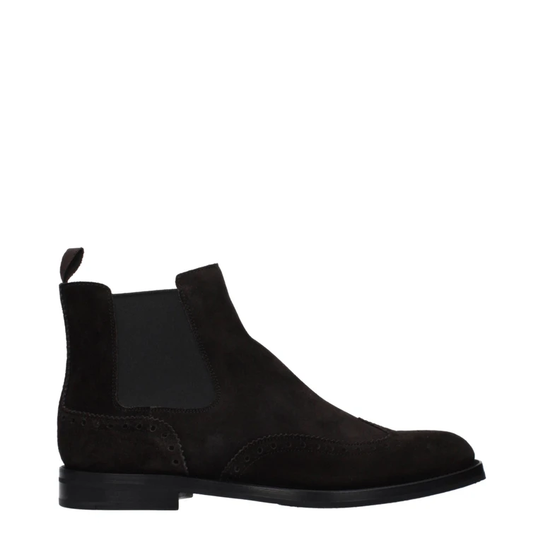 Church'S Brown Leather Ankle Boots - Women