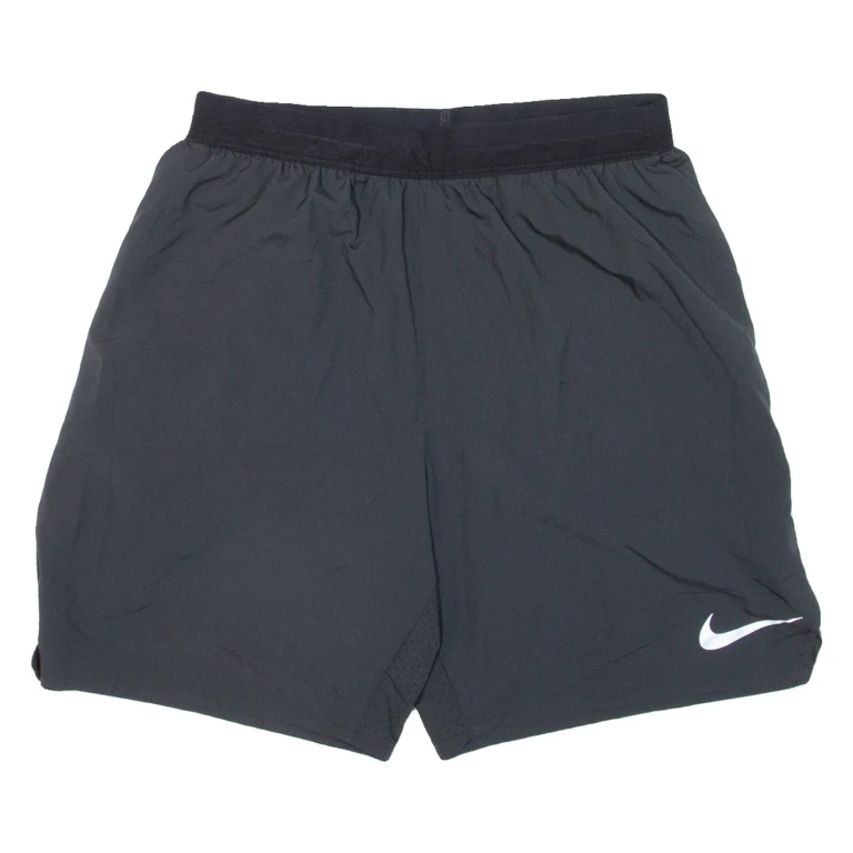 NIKE Womens Sports Shorts Black Relaxed S W26