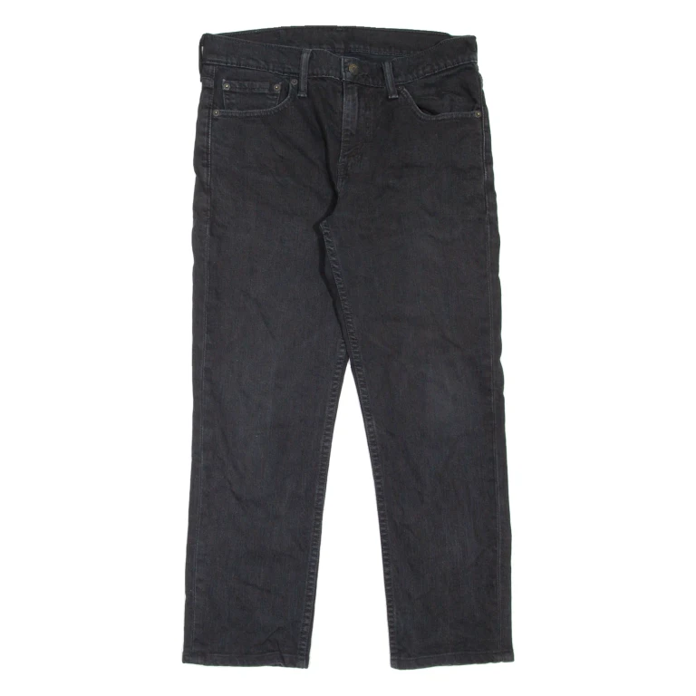 LEVI'S 511 Jeans Mens Black Slim Straight W30 L25