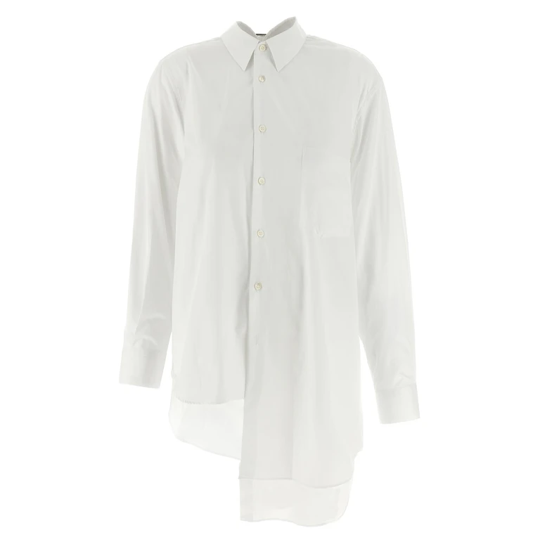 Comme des Garçons White Cotton Blouse - Women