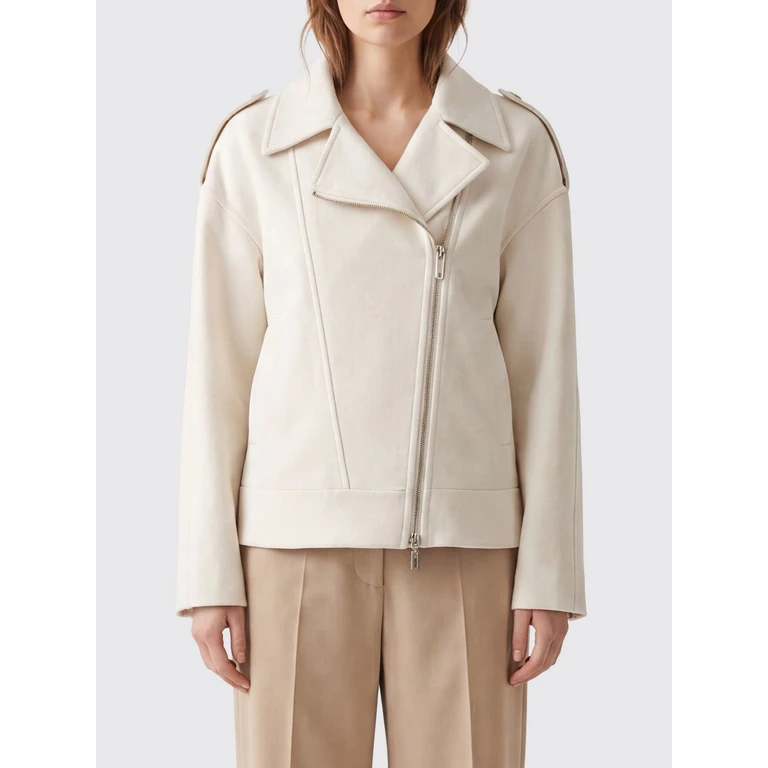 Omnia Wool Biker Jacket with Side Zip Closure (MODGI101104TEPAS07V3950)