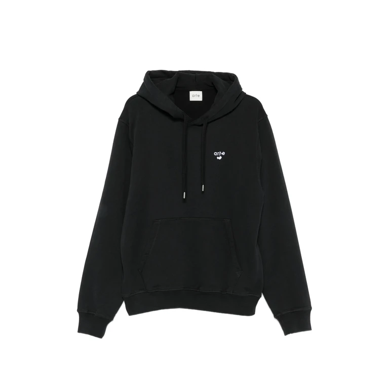 Logo-embroidered Drawstring Hoodie