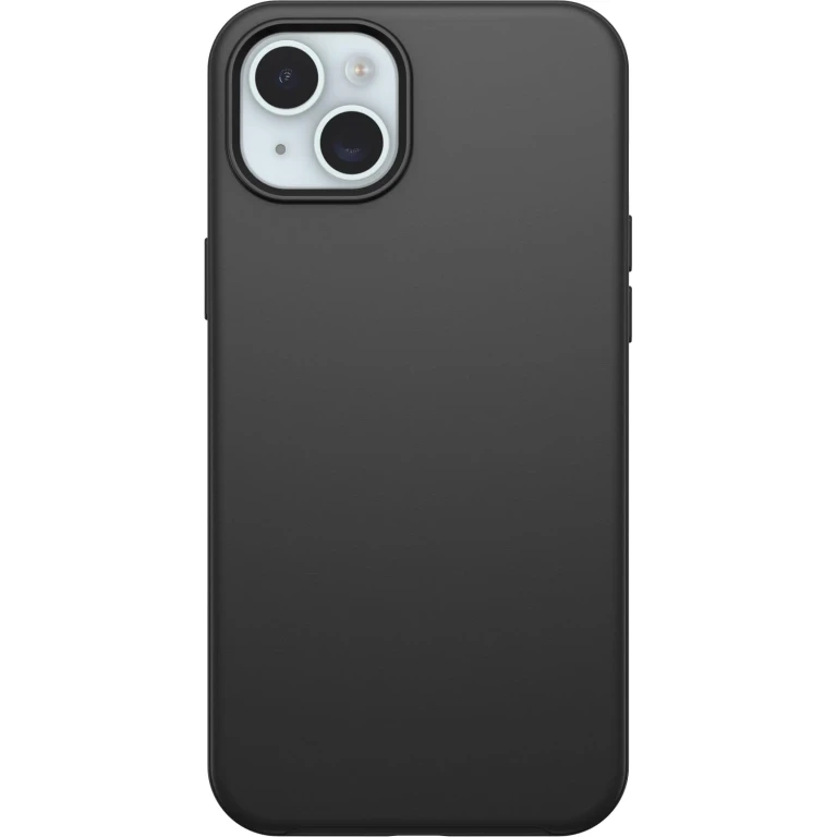 iPhone 15 Plus and iPhone 14 Plus Symmetry Series Case - Black Snaps to MagSafe Ultra-Sleek Raised Edges Protect Camera & Screen
