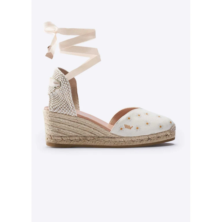 Gava Archive Canvas Espadrille Wedges