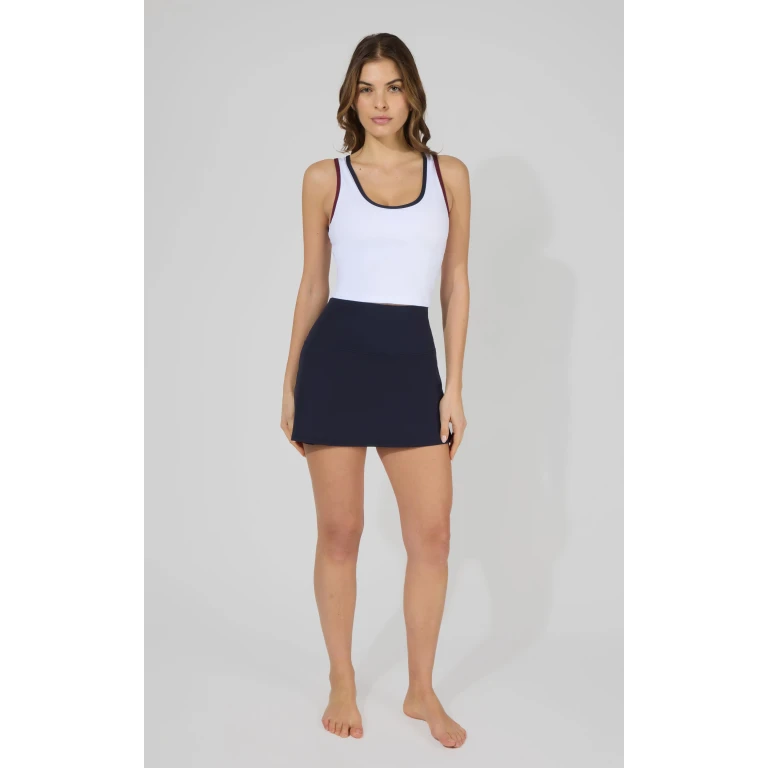 Lux Bra Tank & Skort Set