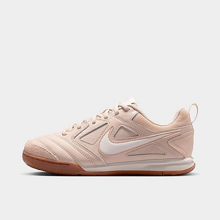 Nike Big Kids Gato Casual Shoes in Sanddrift/Gum Medium Brown/Phantom Size: 1.0