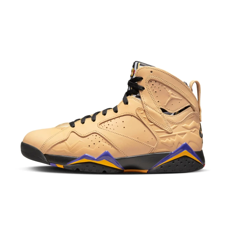 Men's Retro 7 Se Vachetta Tan "Afrobeats" Sneakers