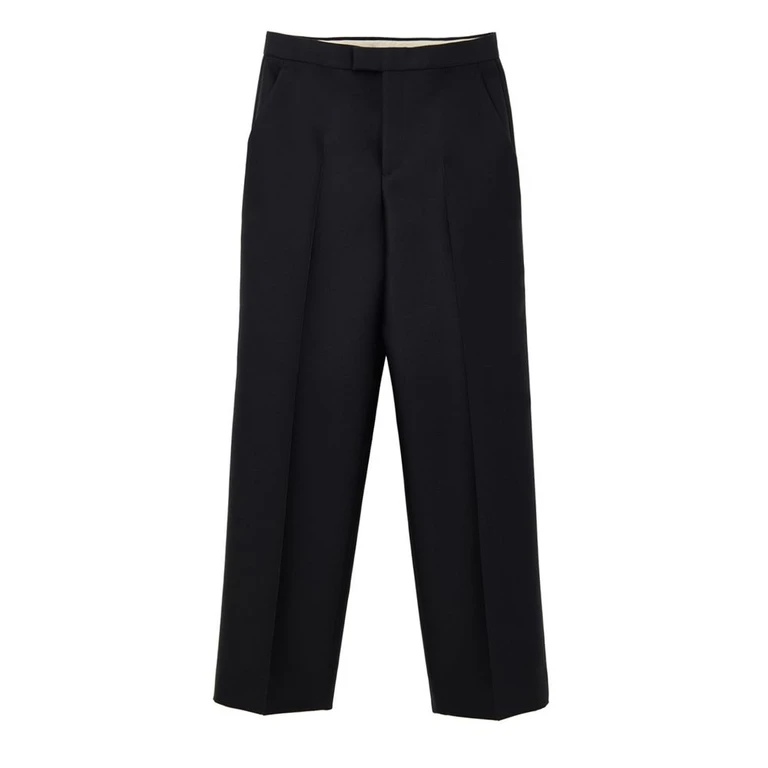 Gucci Black Cotton Casual Pants - Women