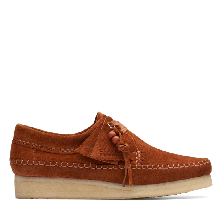 Women's Weaver Ginger Suede Moccasins