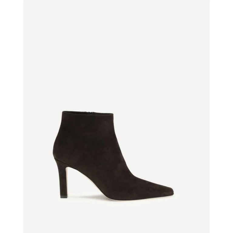 THE ROW Squared Toe nappa leather ankle Boots Female 37