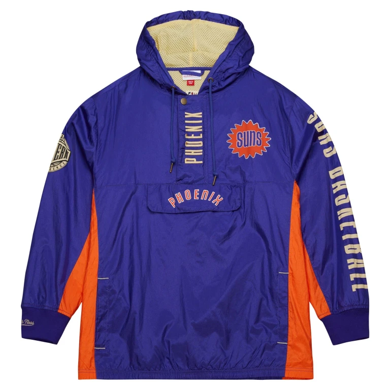 Men's NBA Team Og 2.0 Anorak Windbreaker Vintage Logo Suns Windbreakers