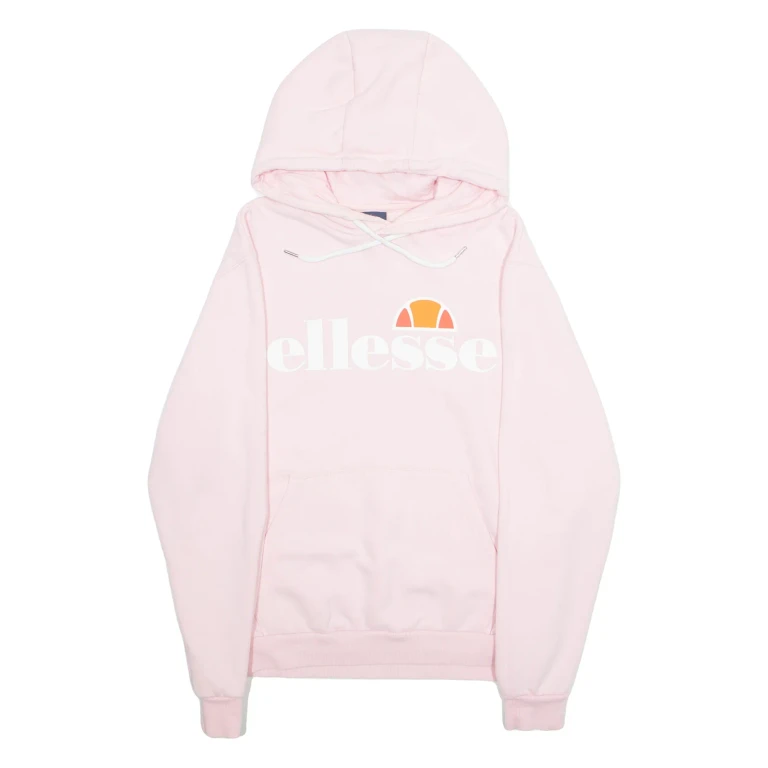 ELLESSE Womens Pink Hoodie S