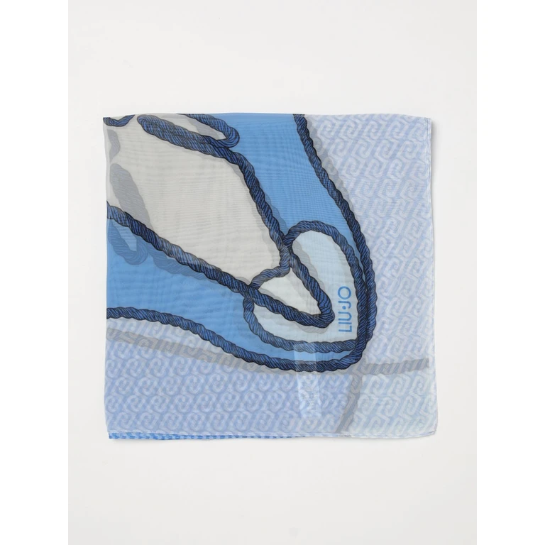 LIU JO Neck Scarf Woman color Gnawed Blue (2A6038T274583937)