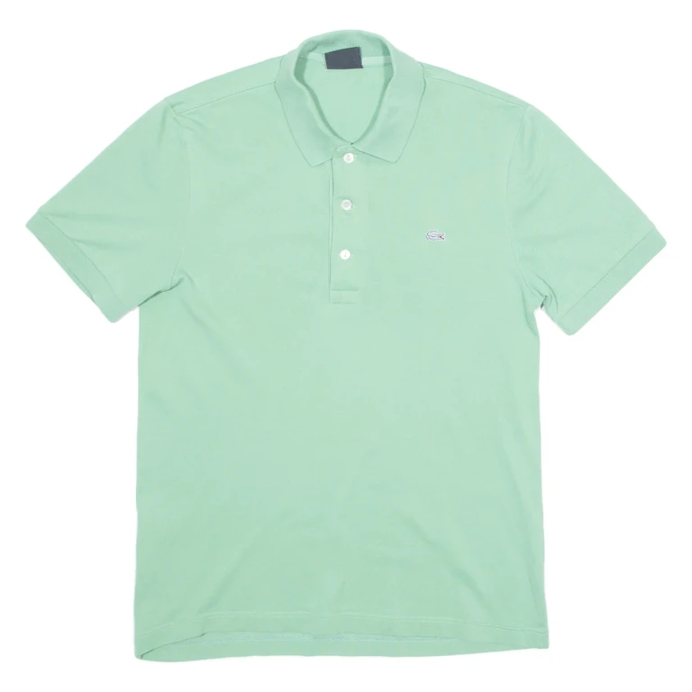 LACOSTE Mens Polo Shirt Green S