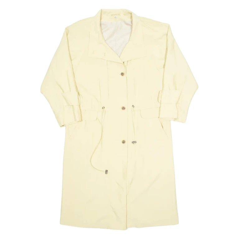 Womens Trench Coat Cream UK 10