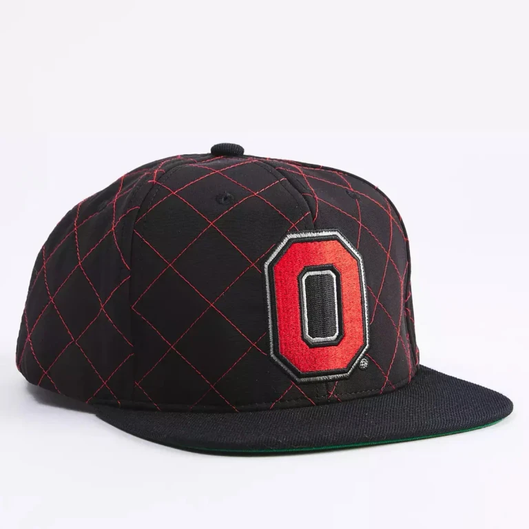 Men's Ncaa Quilted Taslan Snapback Ohio State Snapback Caps