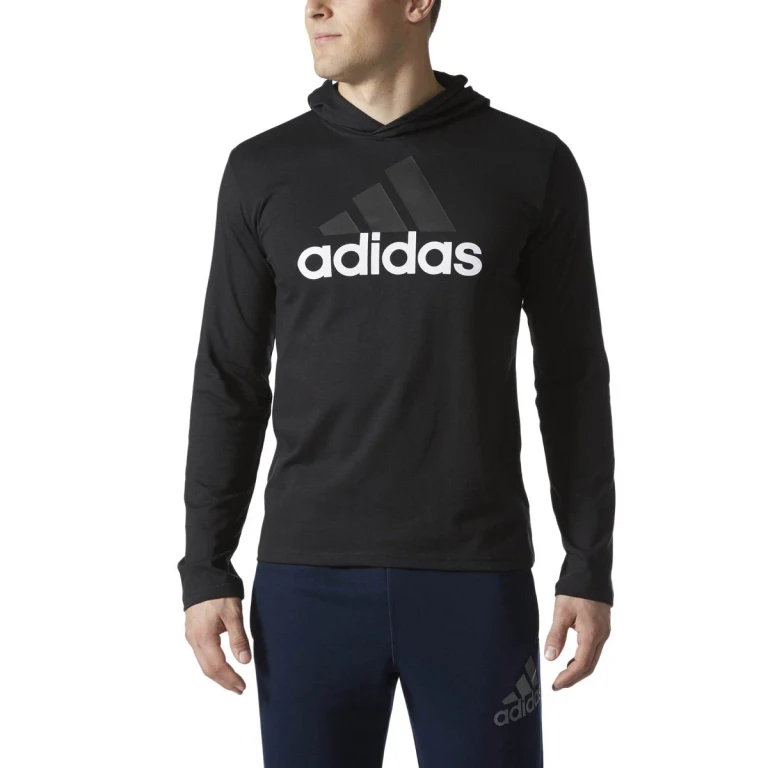Men's Long Sleeve Badge Of Sport Hoody