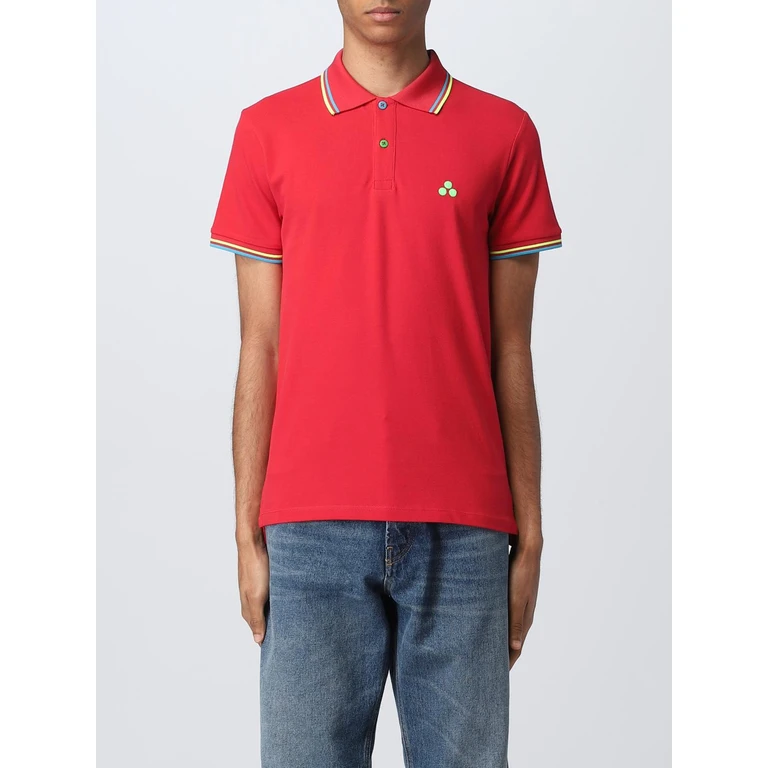 Polo Shirt Men color Strawberry (PEU478299011991065)
