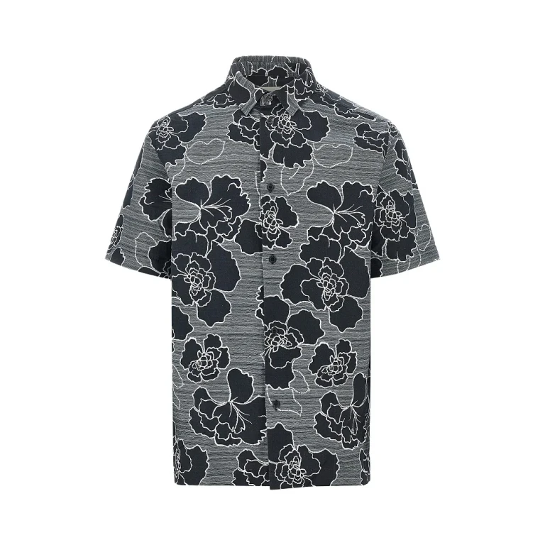 LES DEUX 'Charlie Poppy' cotton-blend shirt Man M