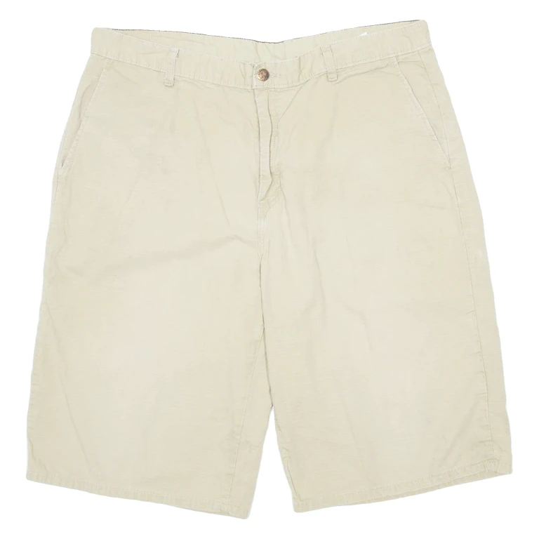 DICKIES Mens Workwear Shorts Beige Relaxed XL W38