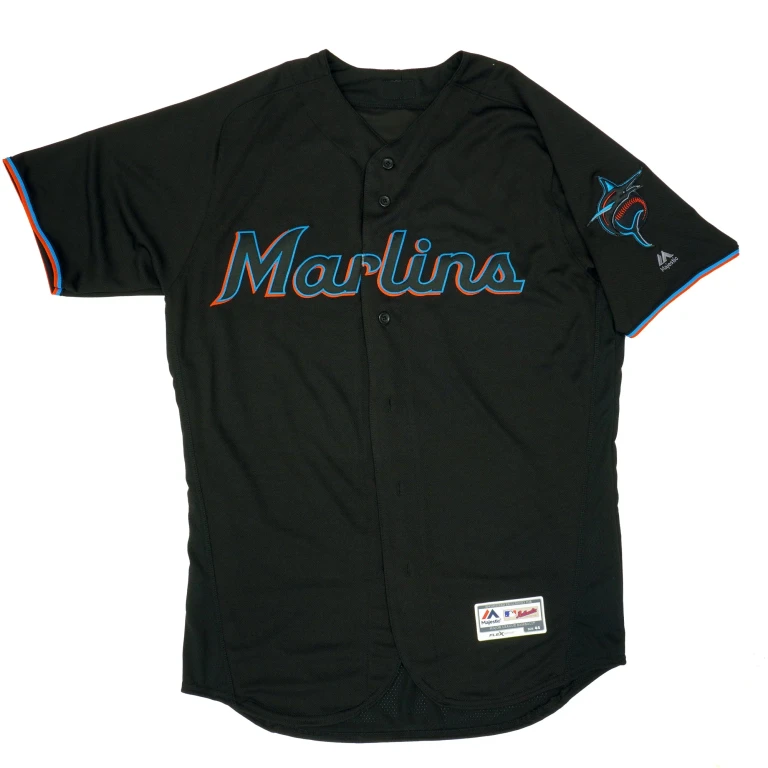 Men's MLB Miami Marlins Authentic On Field Flex Base Jersey Alternate