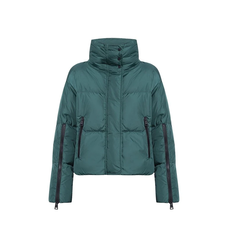 Bicolor Polyamide Coat Clothing - Women