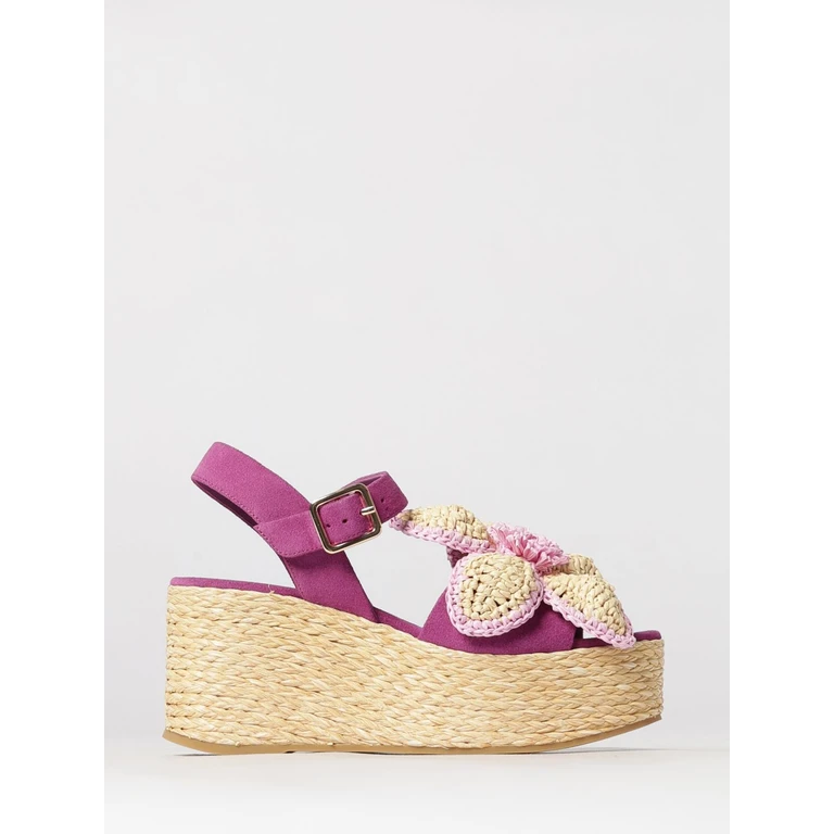 Heeled Sandal Woman color Fuchsia (1505MAGENTA)