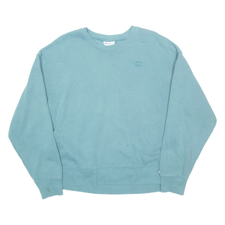 CHAMPION Mens Sweatshirt Blue M