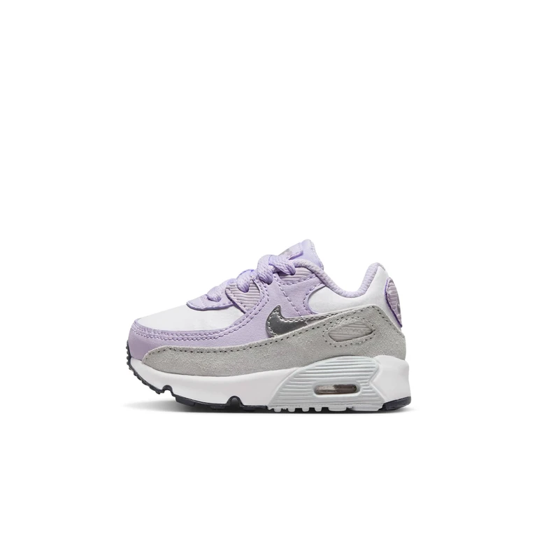 Toddlers Air Max 90 Leather 'Violet Frost' Td Sneakers
