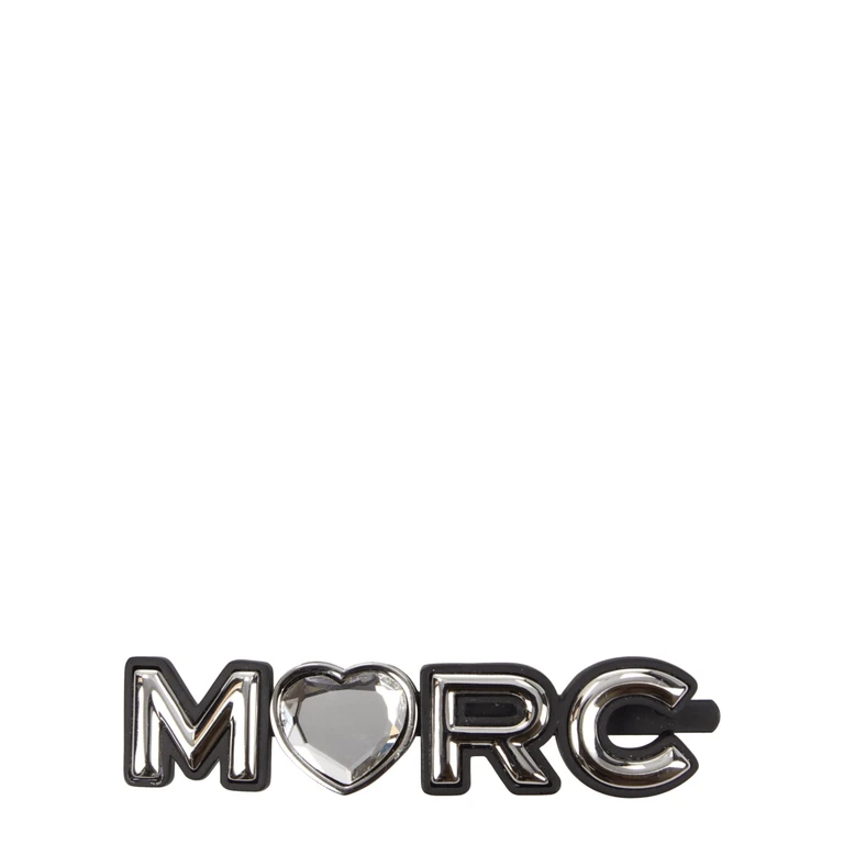 Marc Jacobs Gray Brass Hair Clip Accessory - Women