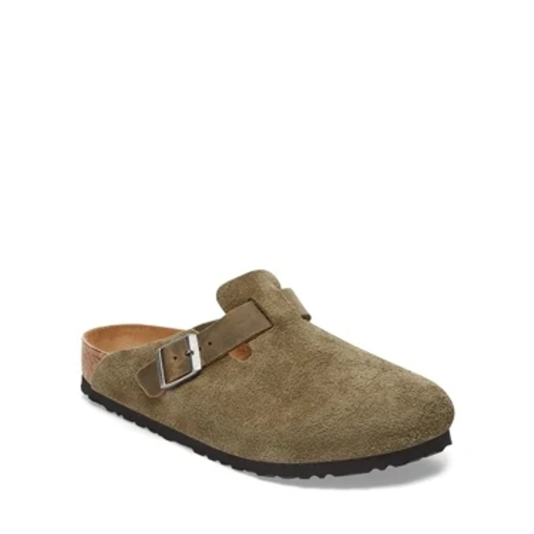 Unisex Boston Bs Mixed Leather Thyme