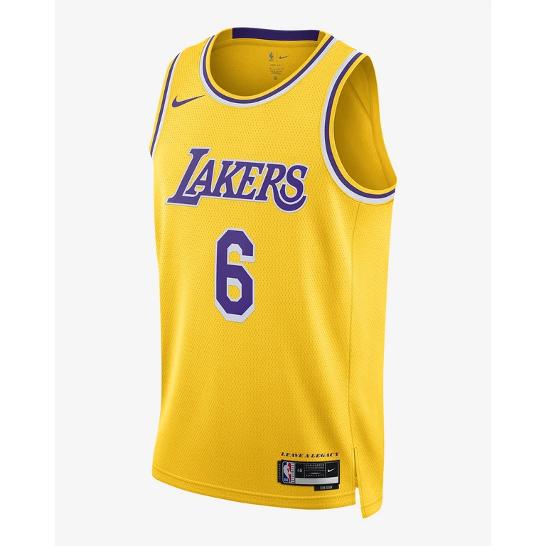 Men's NBA Los Angeles Lakers Icon Edition Lebron James Jersey 2022/23