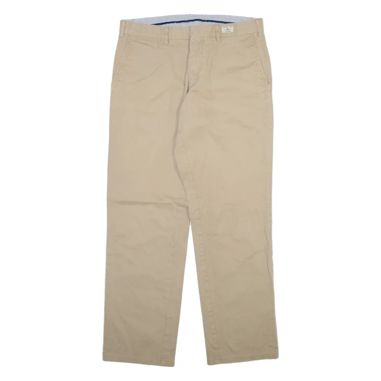 TOMMY HILFIGER Mens Trousers Beige Regular Straight W32 L32
