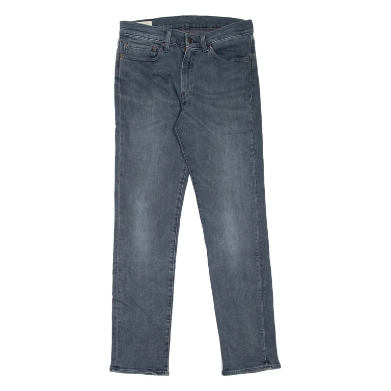 LEVI'S 511 BIG E Jeans Mens Blue Slim Straight Stone Wash W32 L32