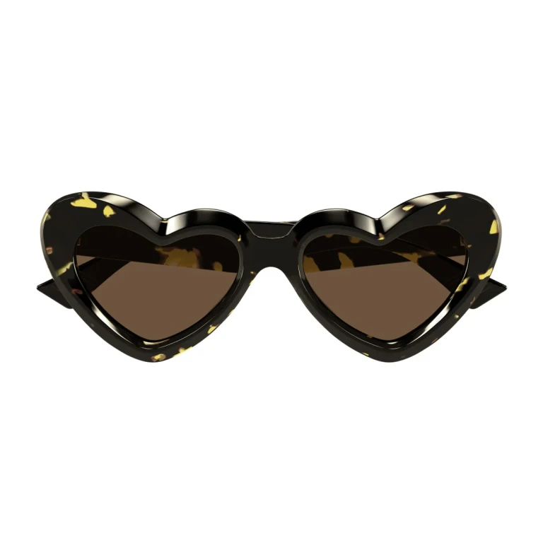 Bottega Veneta Bv1432s Linea Ribbon Havana Acetato Riciclato Sunglasses - Women