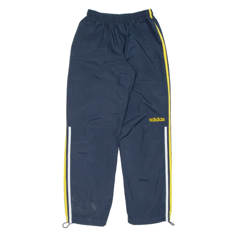 ADIDAS Womens Track Pants Blue Straight S W23 L29