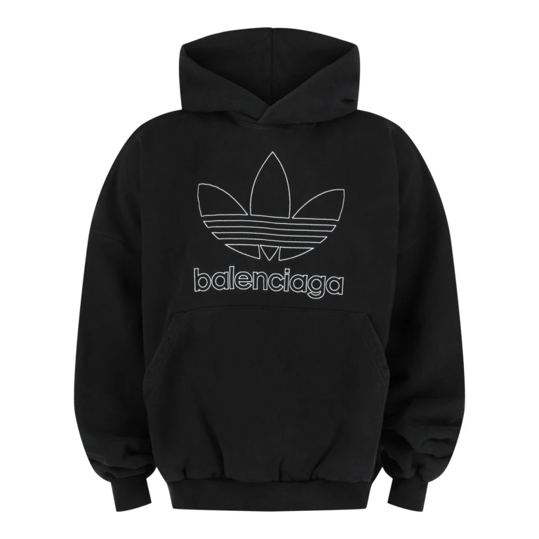 X Adidas Oversized Embroidered Logo Hoodie