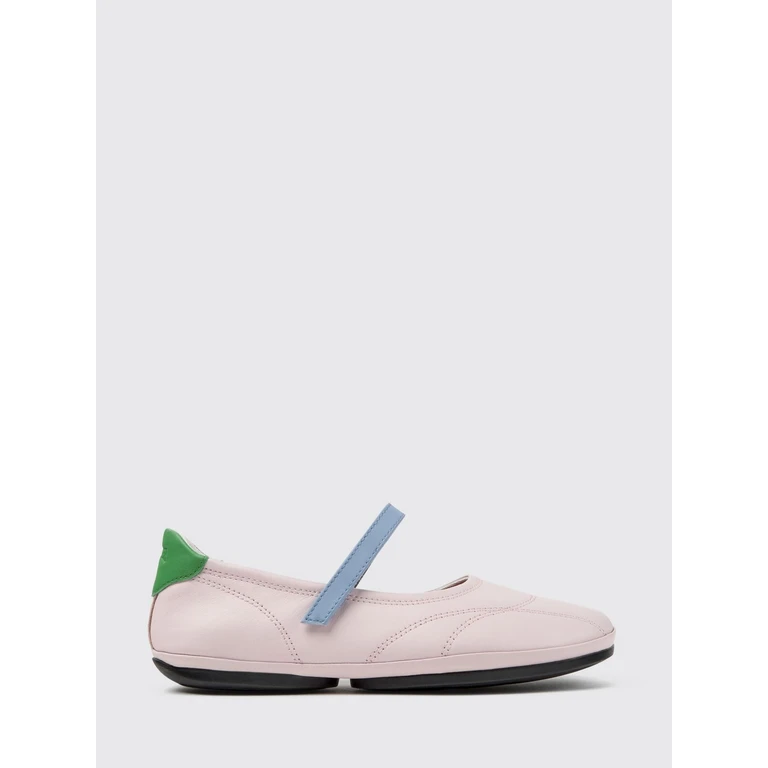 Twins Abstract Pattern Calfskin Leather Mary Jane Flats (K201968-003TWINS0)