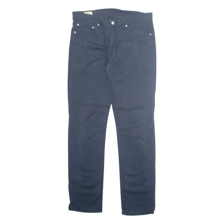 LEVI'S 511 BIG E Womens Trousers Blue Regular Tapered W32 L32