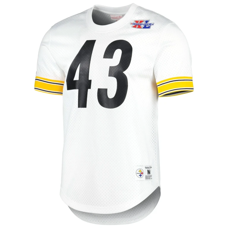 Men's NFL N & N Mesh Crewneck Steelers 2005 Troy Polamalu Jerseys