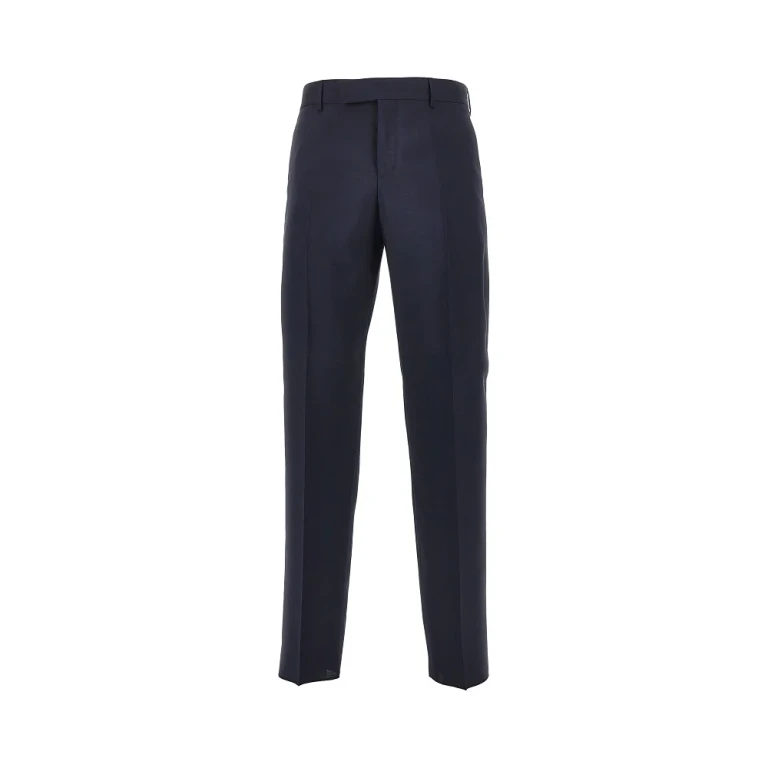 Pantaloni sartoriali Fendi in lana da uomo taglia 48
