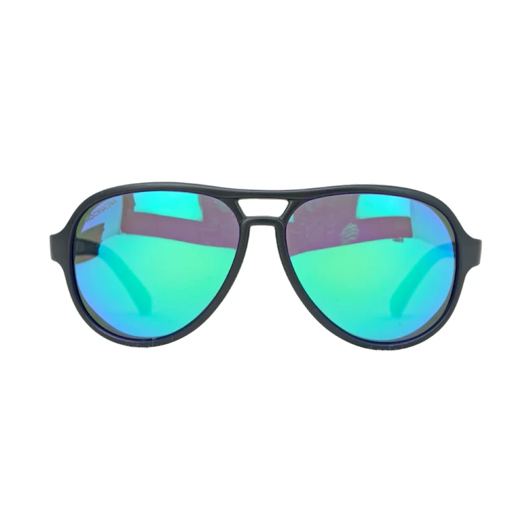 Casino (Black/Green Mirror Polarized Lens)