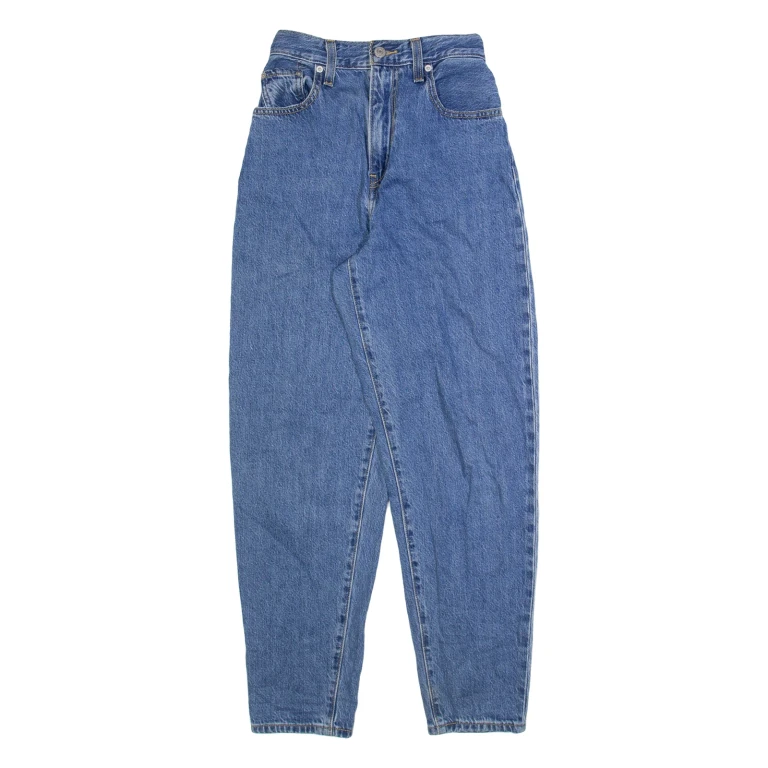 LEVI'S Altered Big E Womens Jeans Blue Relaxed Tapered W22 L28